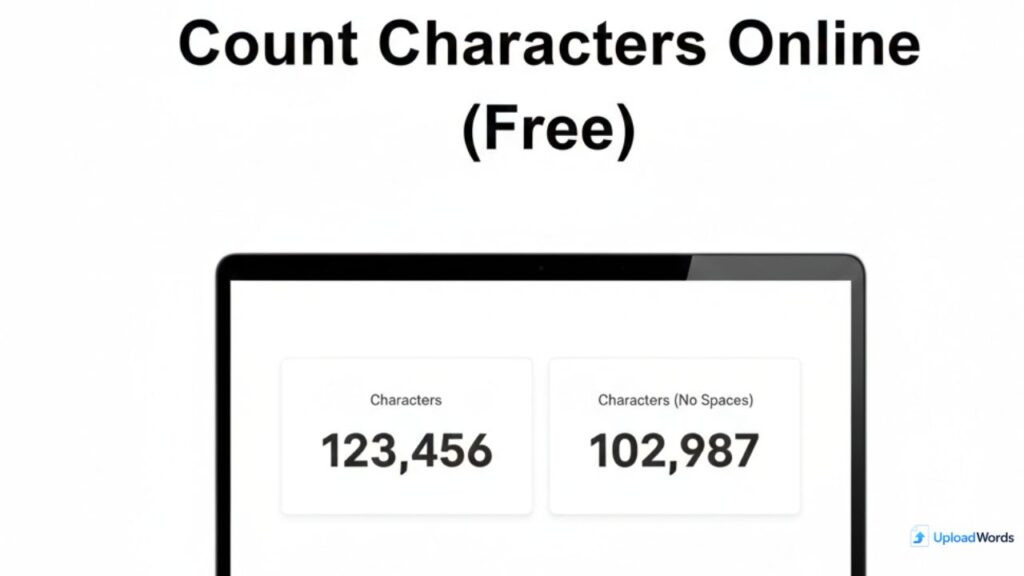 count characters online