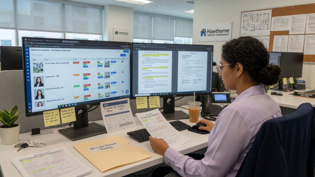Real estate property management software