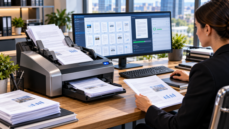 High Speed Scanner Automatic Document Feeder