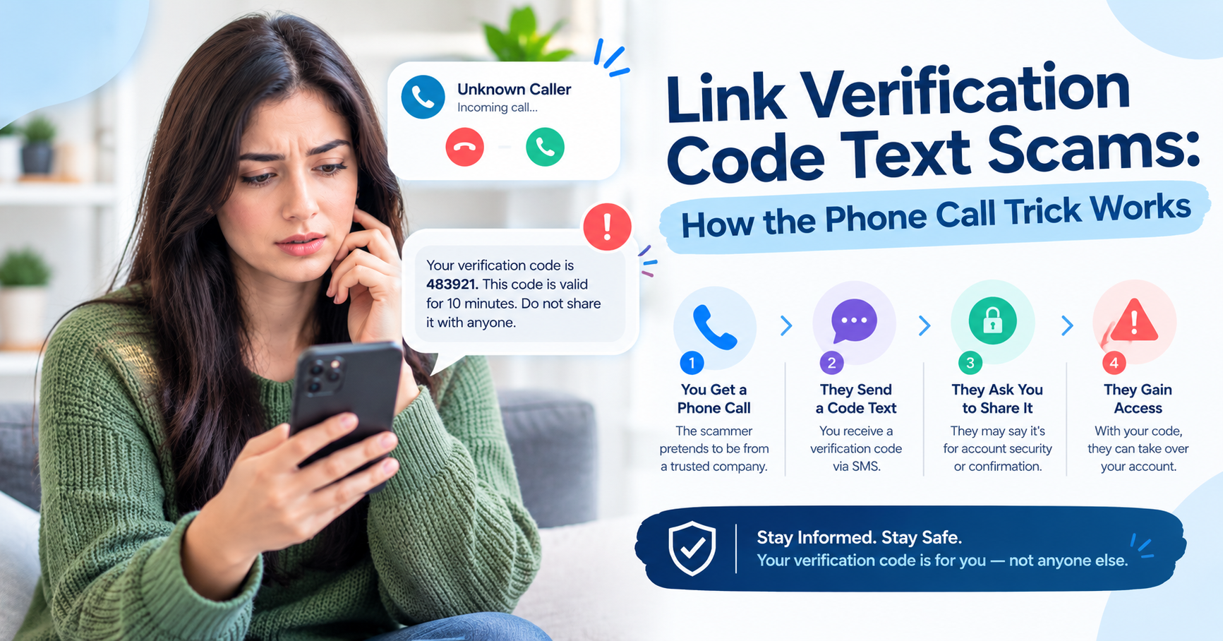 Link Verification Code Text